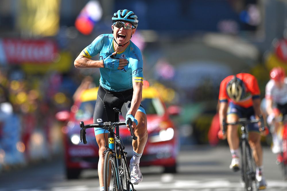 Magnus Cort wins stage 15 at the Tour de France