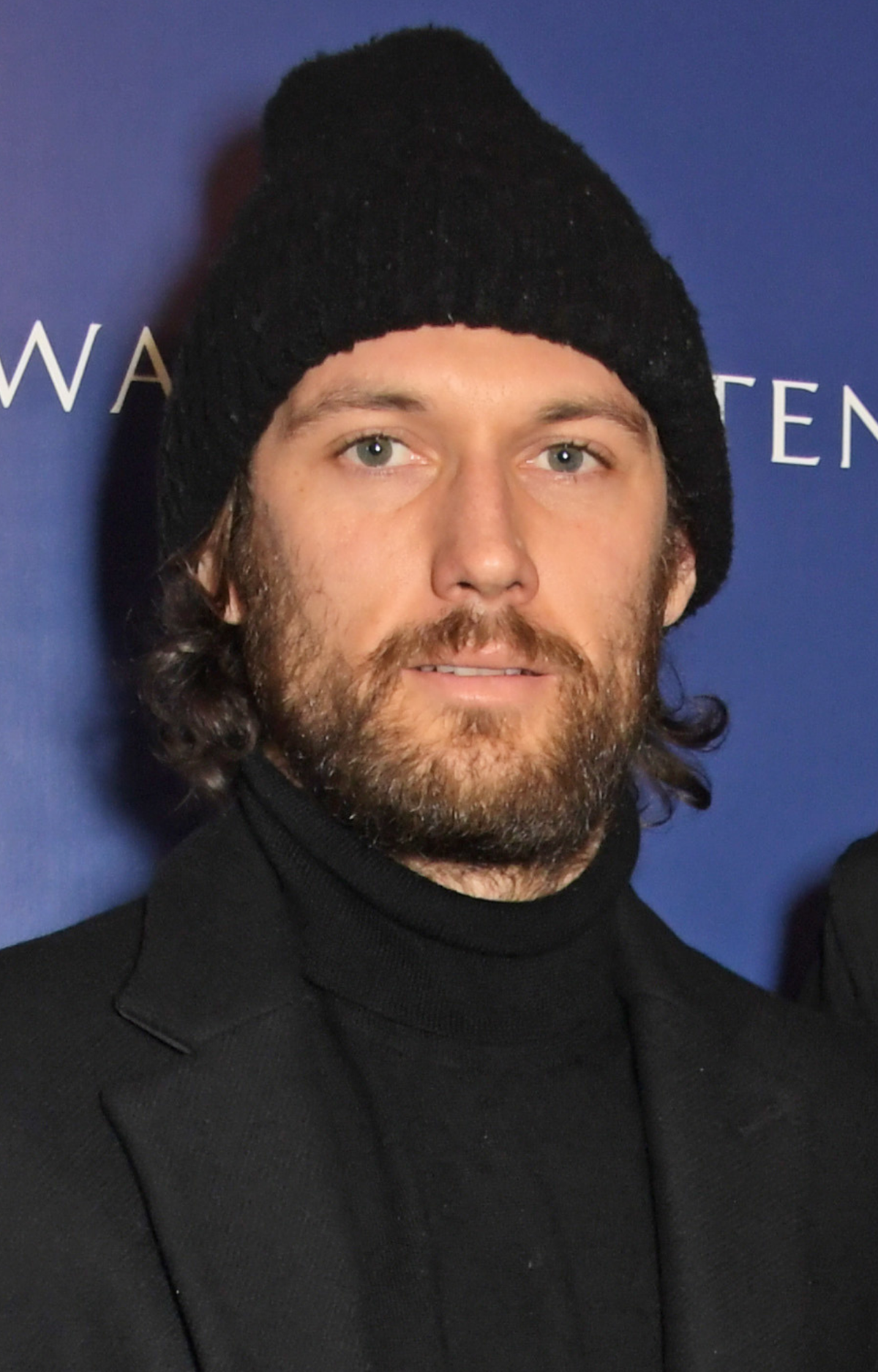 Alex Pettfer attends London Fashion Week
