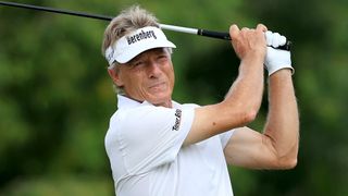 Bernhard Langer during the TimberTech Championship at The Old Course at Broken Sound