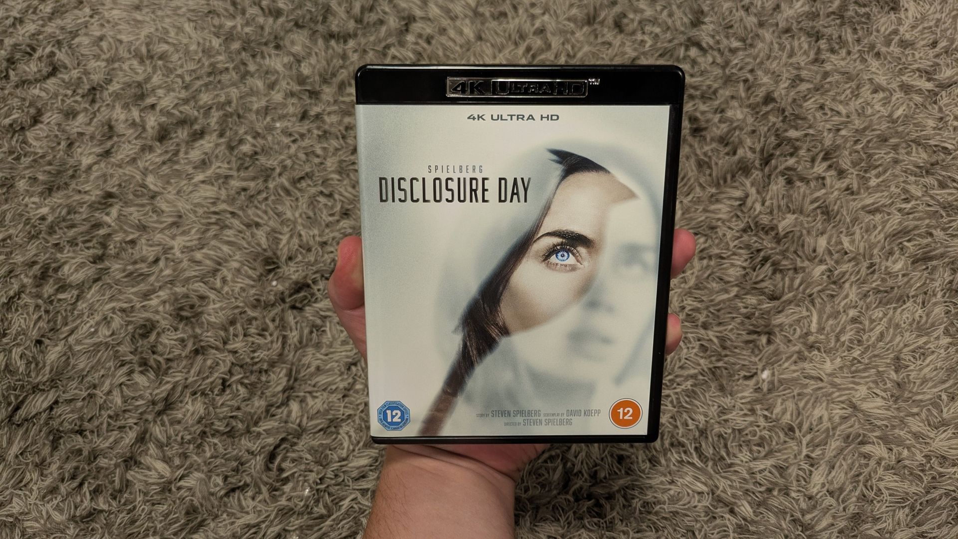 Disclosure Day 4K Blu-ray case