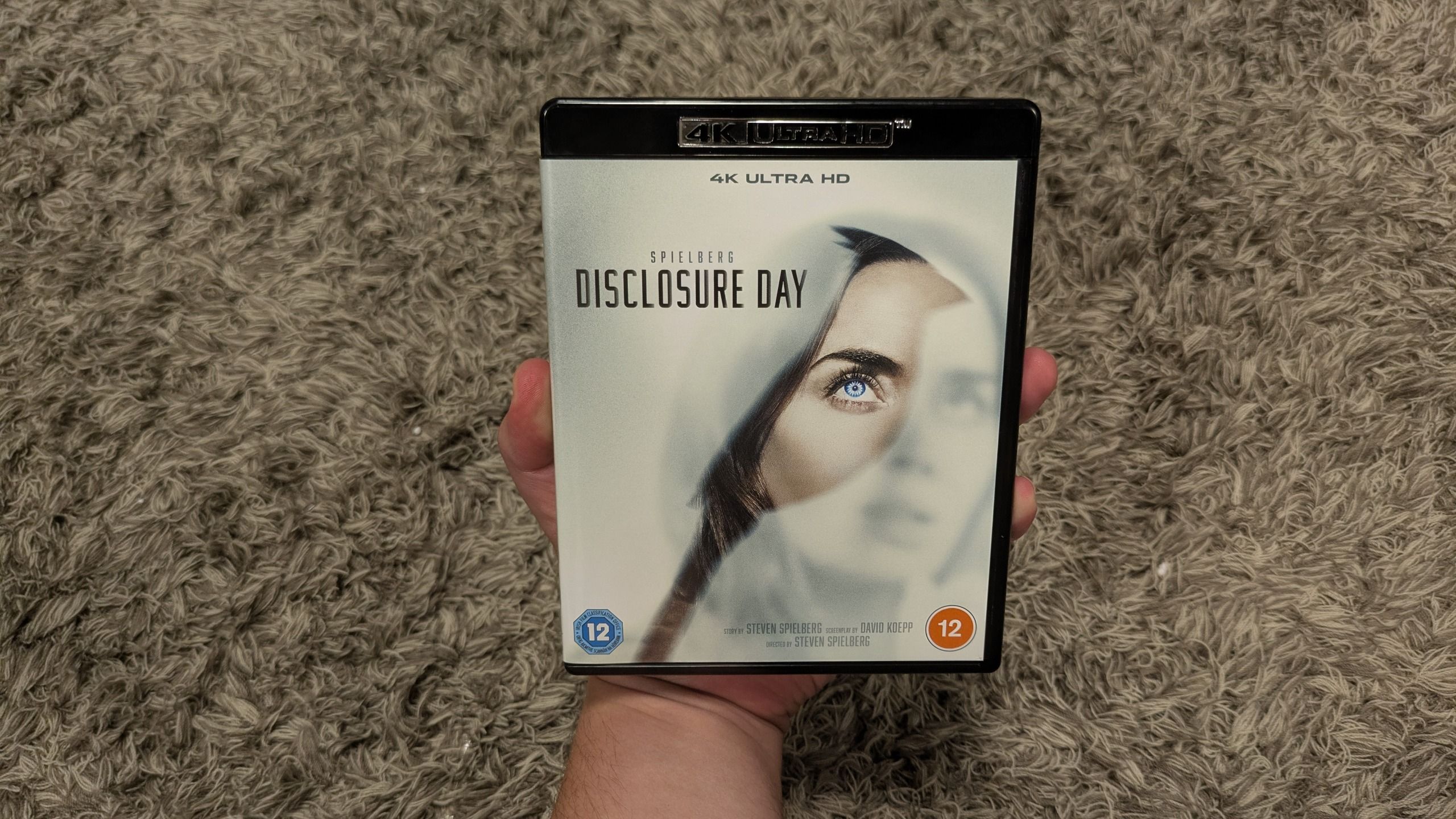 Disclosure Day 4K Blu-ray case