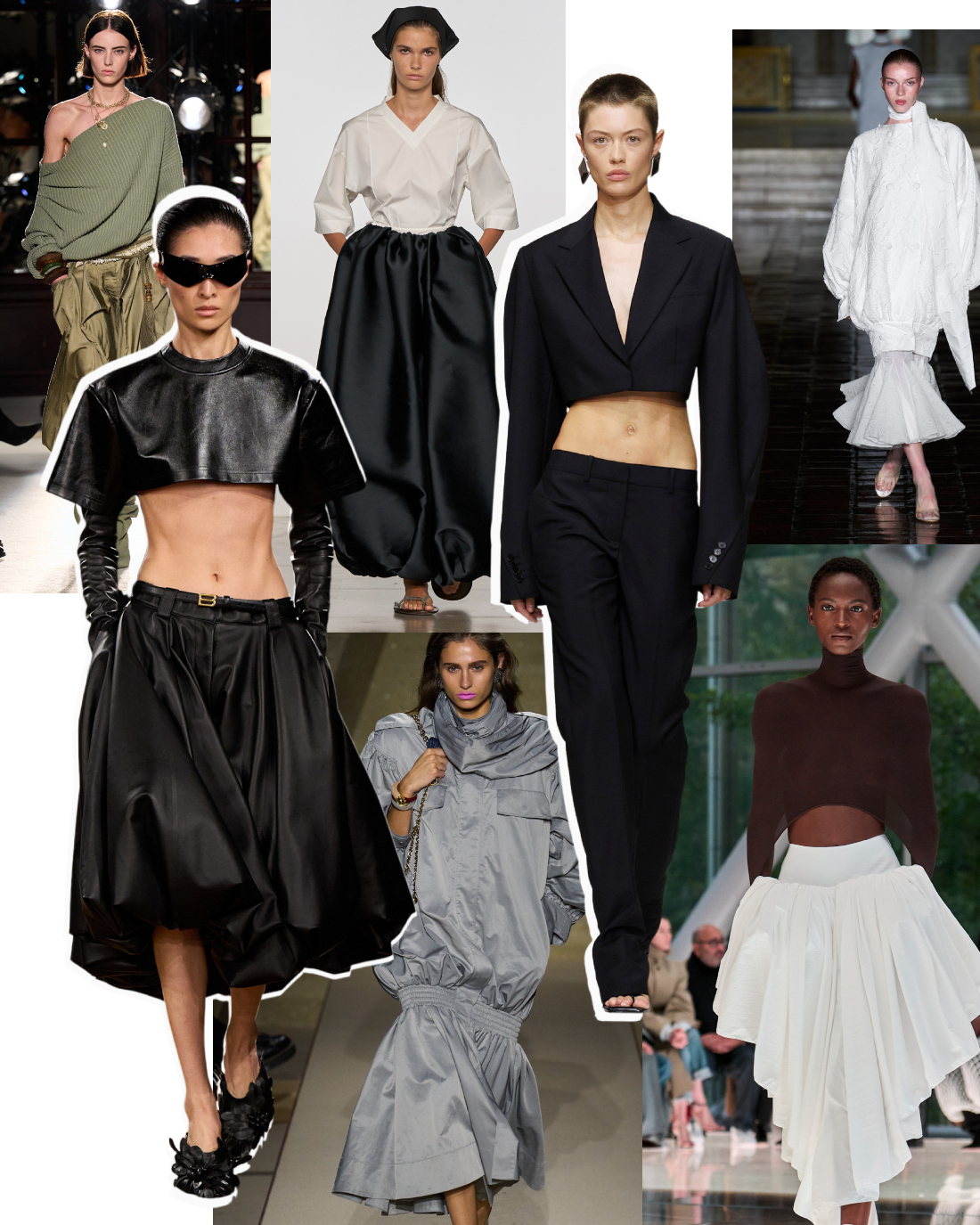 shift proportions 2026 trend at Balmain, Calvin Klein, Prabal Gurung, Balenciaga, Chlo&amp;eacute;, Givenchy, Al&amp;auml;ia