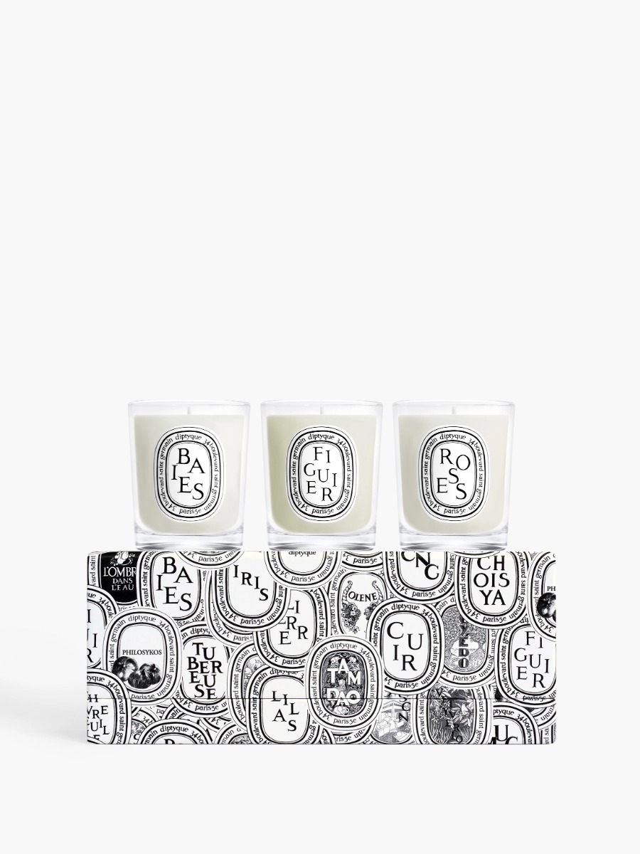 Diptyque Paris , Set of 3 Small Candles