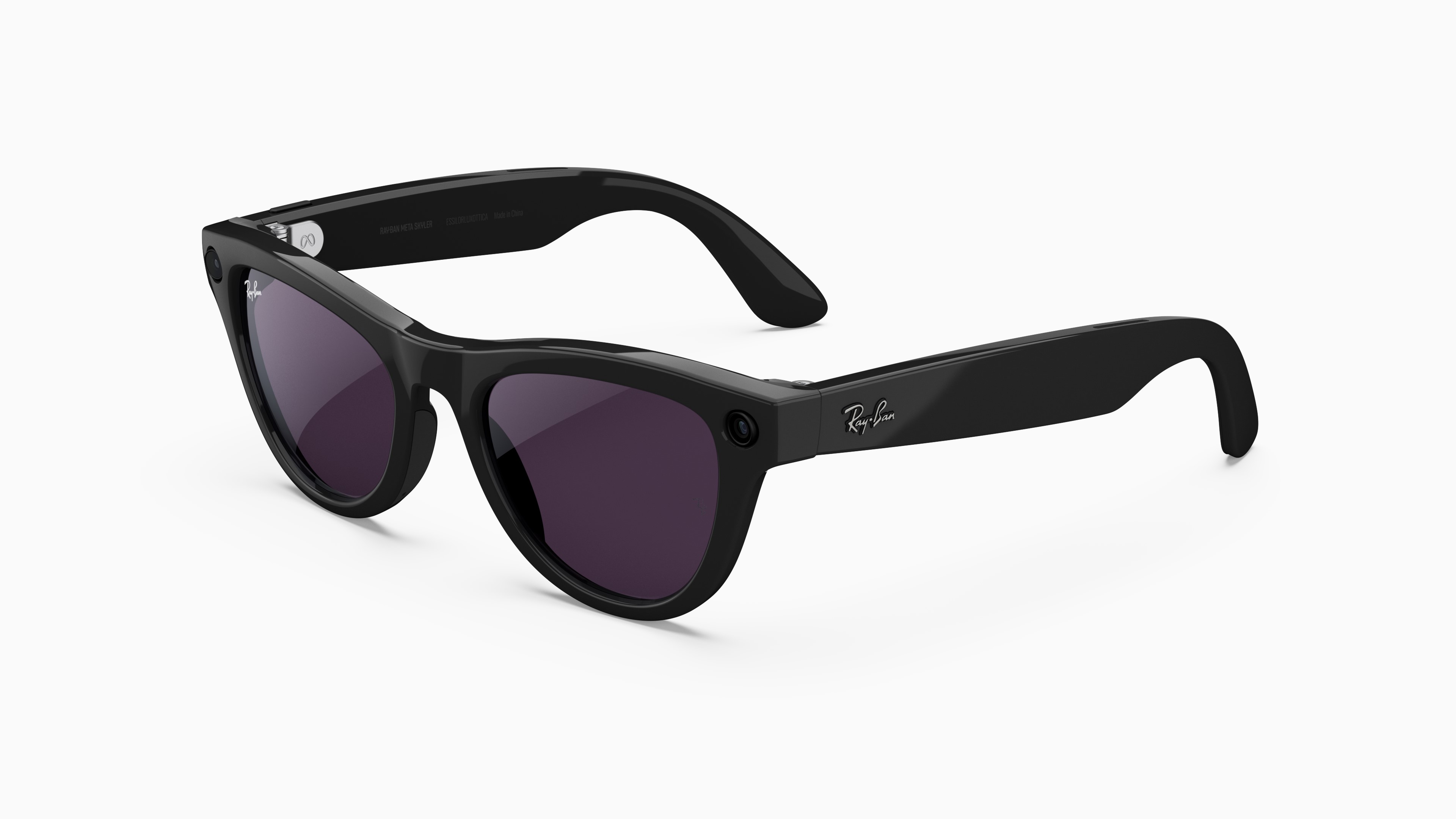 Ray-Ban Meta smart glasses shiny black