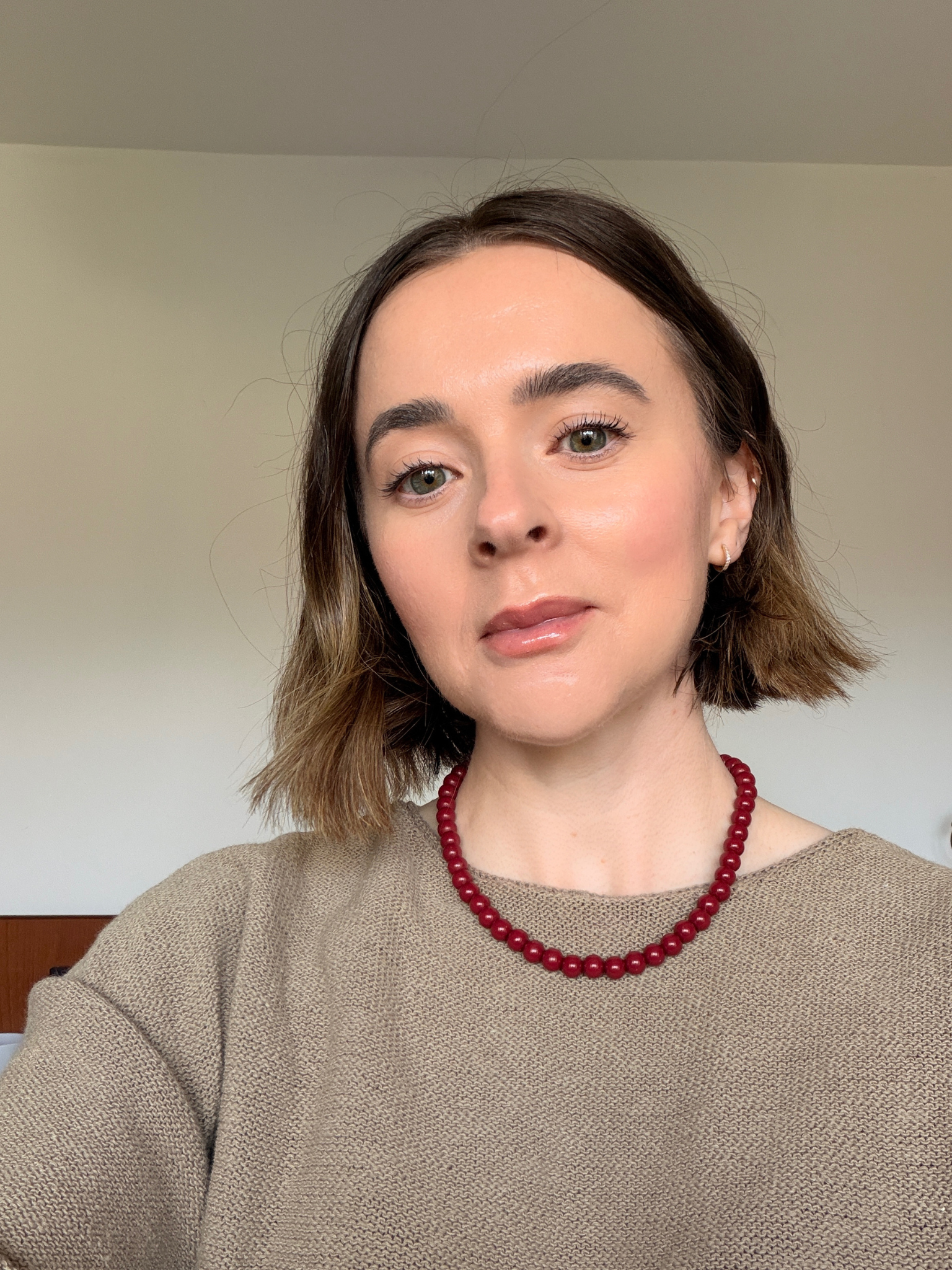 Freelance beauty editor Grace Day wearing the Kiko BB cream