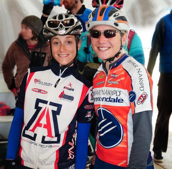 Melanie Meyers-Colavito (left) will be riding in a 5 person team called "Chloe