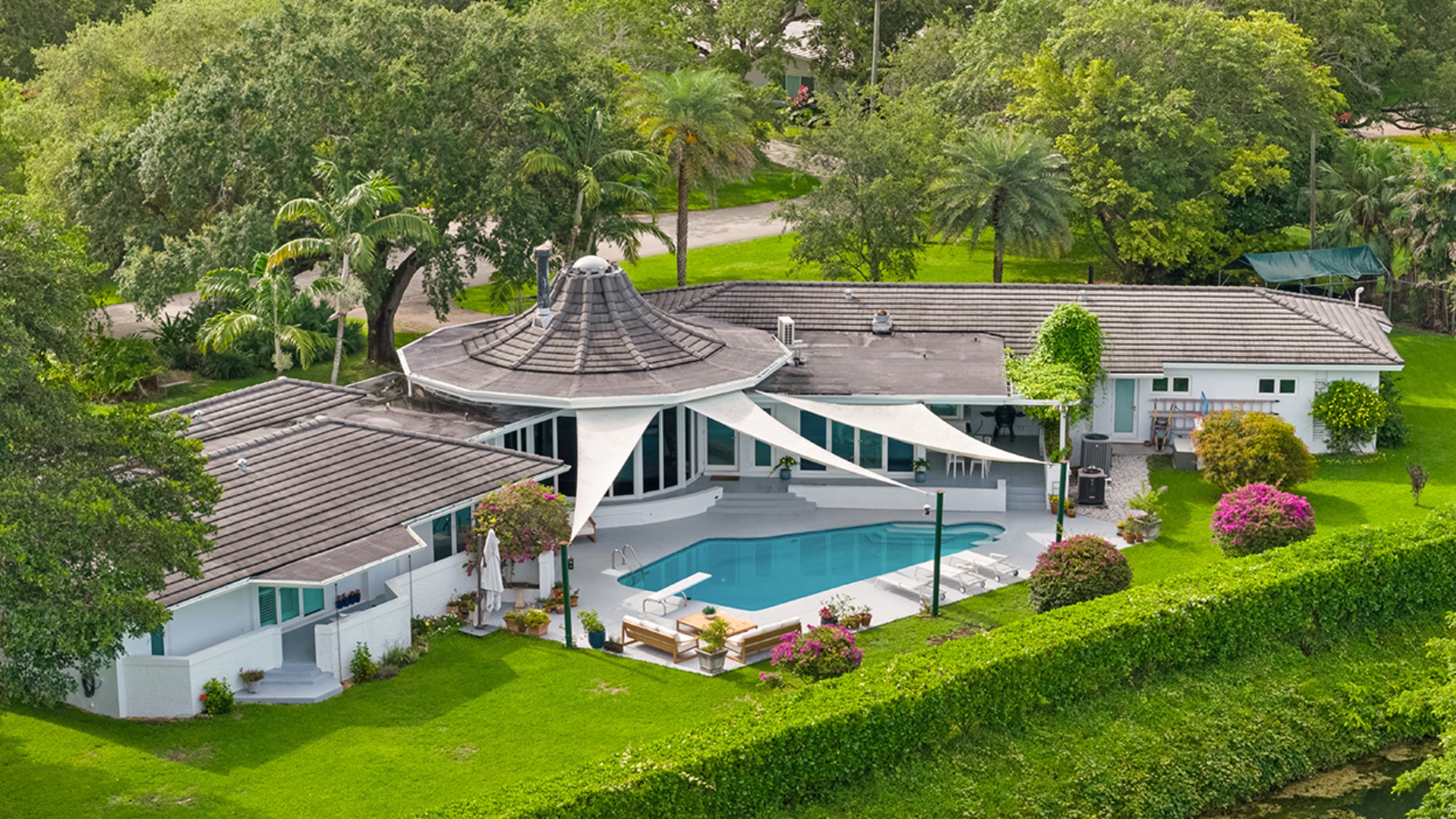Home with pool