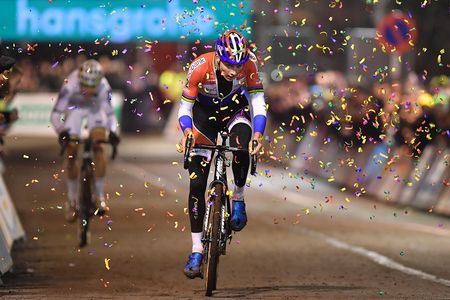 Mathieu van der Poel wins in Diegem