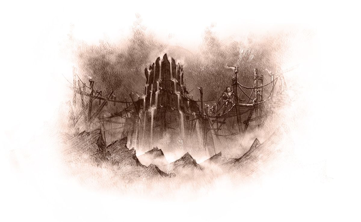 Interior artwork from Moria - Through the Doors of Durin