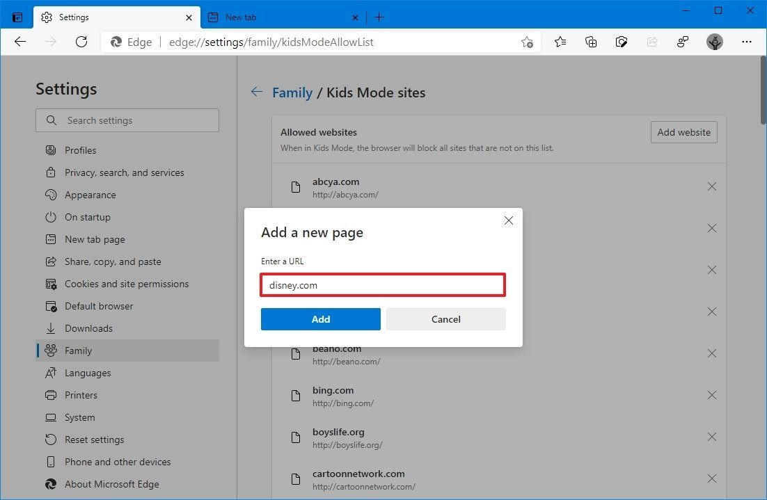 How to set up Kids Mode on Microsoft Edge | Windows Central