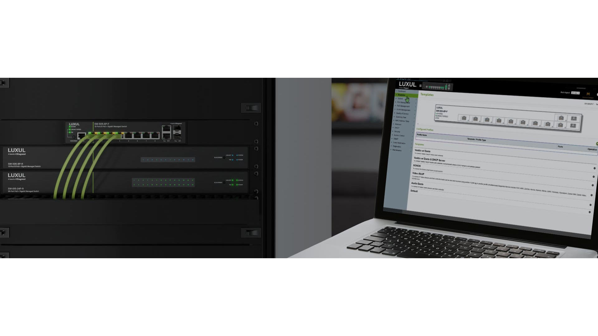 The new Luxul solution for AVoIP. 