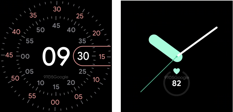 Possible Pixel Watch faces