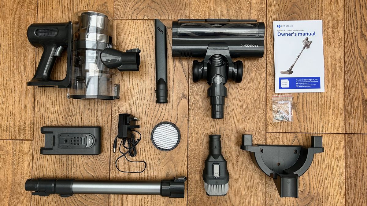 Proscenic P12 review a reasonably priced cordless vacuum TechRadar