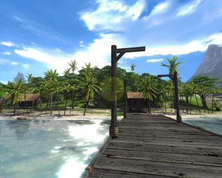 The game promises to be open ended, with hundreds of square kilometres of islands, missions and erm, open endedness.