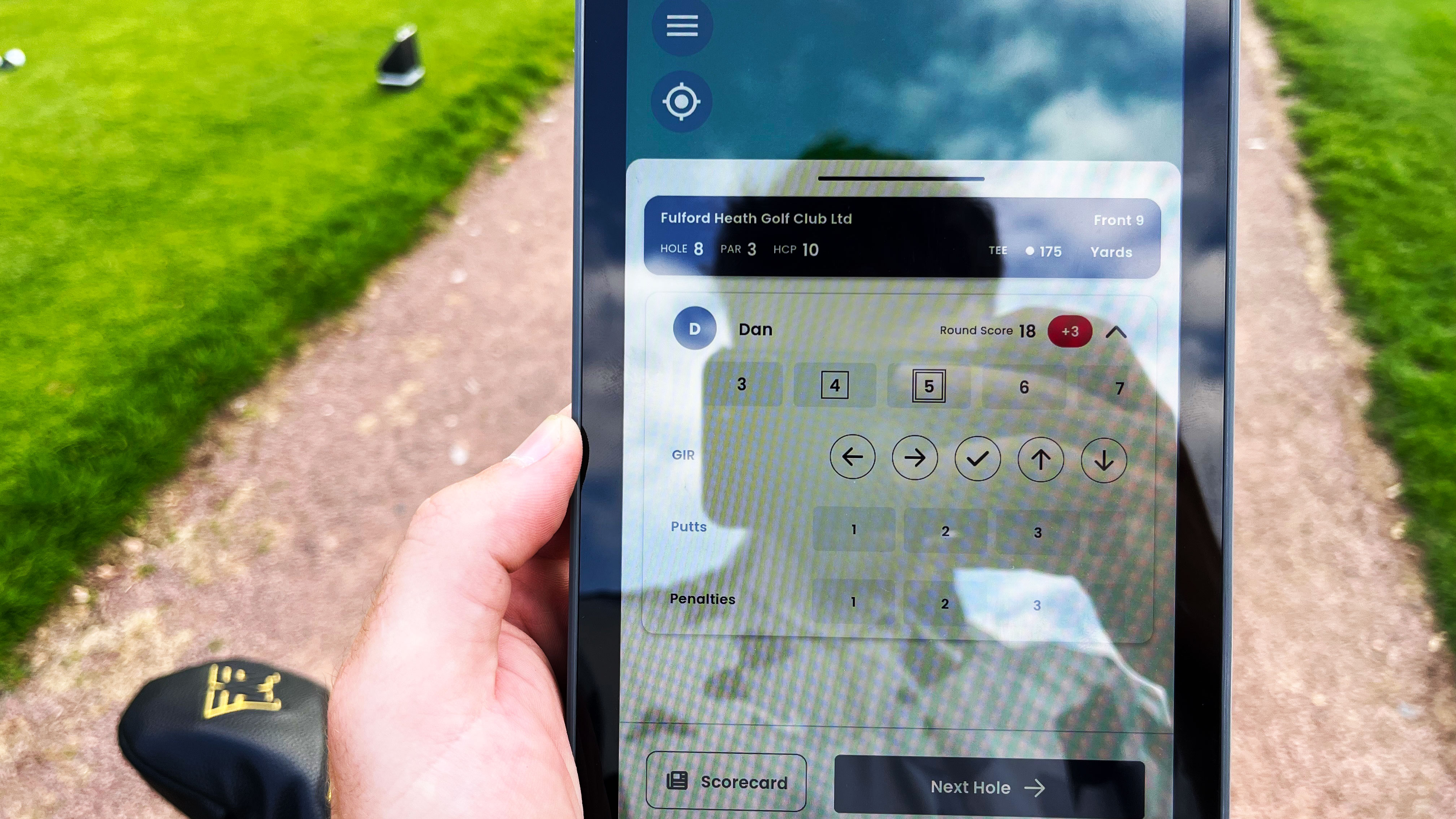 Pinned The Caddie GPS review