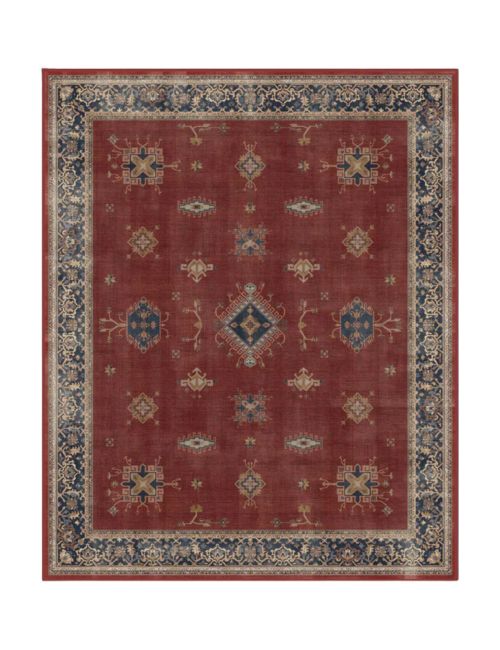 Verena Amber Red Flatwoven Rug