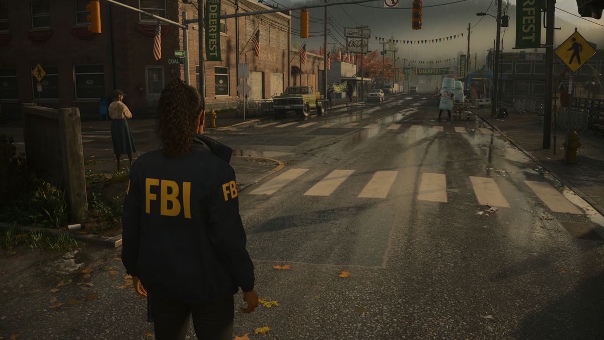 Alan Wake 2 image fidelity comparison screenshots