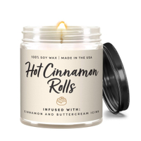 1. Wax &amp; Wit Hot Cinnamon Roll Christmas Candle |Was $24.95 Now $15.95 (save $9) at Amazon