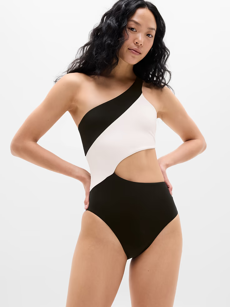 Athleta, Shoreline Asymmetrical One Piece