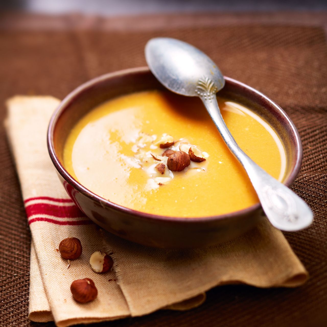 Butternut squash soup photo