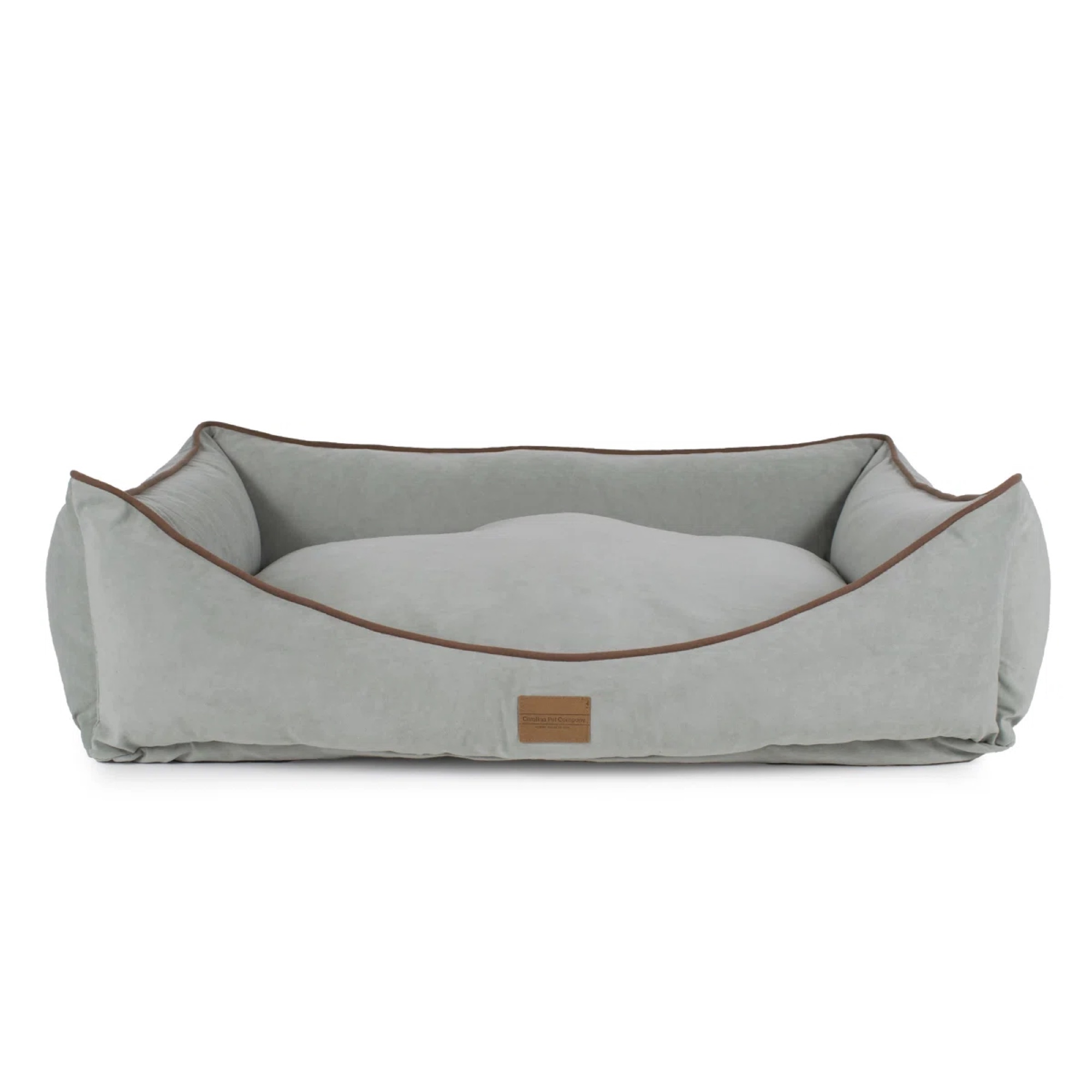 grey and brown dog bed by Wayfair