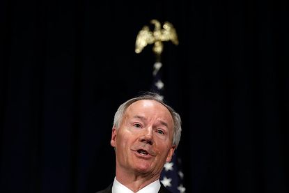 Arkansas Governor Asa Hutchinson.