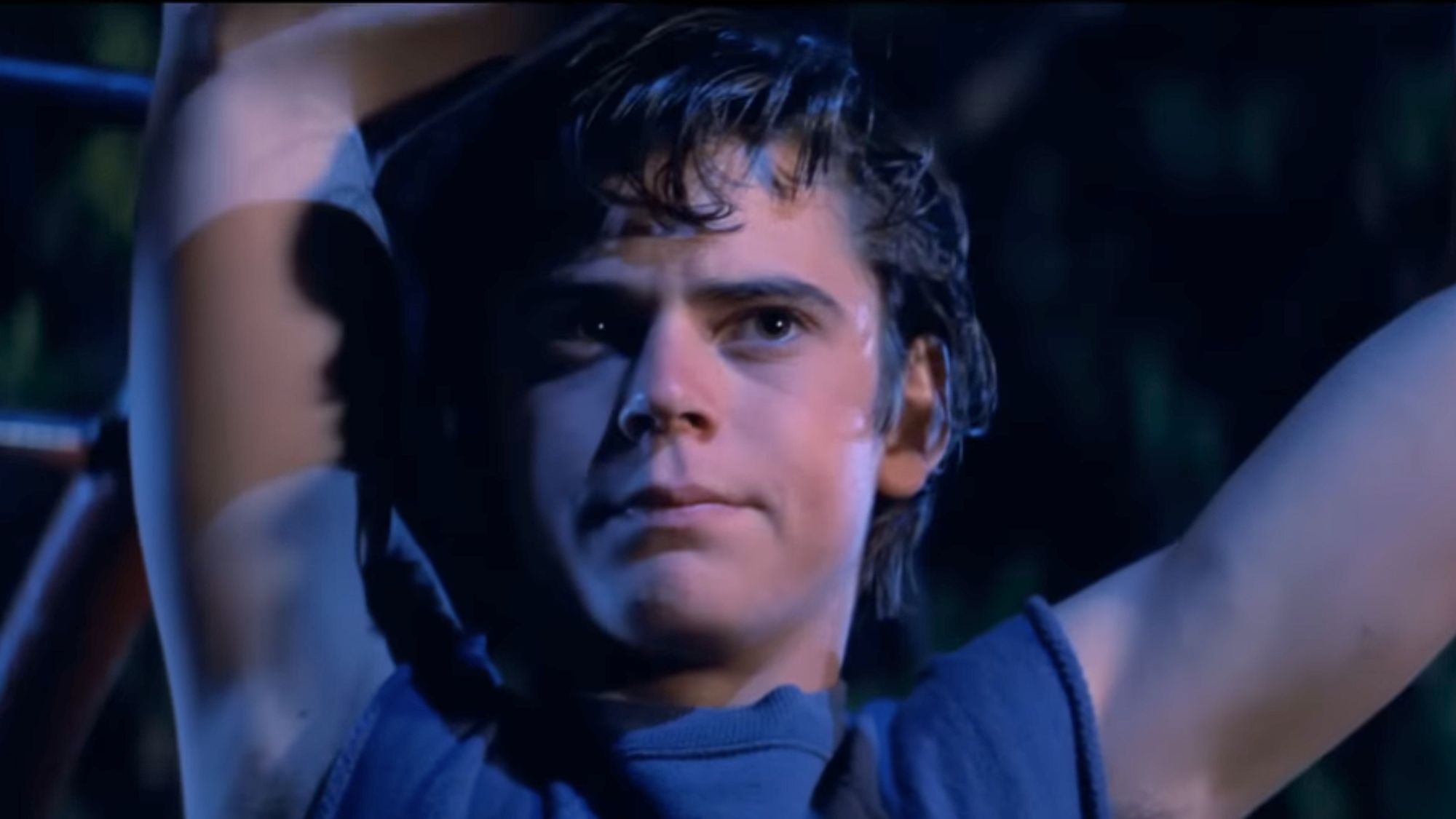 C. Thomas Howell as Ponyboy in The Outsiders.