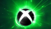 Xbox logo on a glowing green background