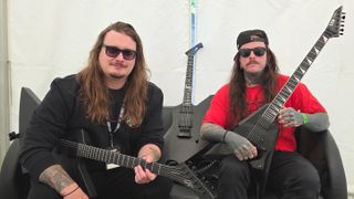 Orbit Culture's guitarists