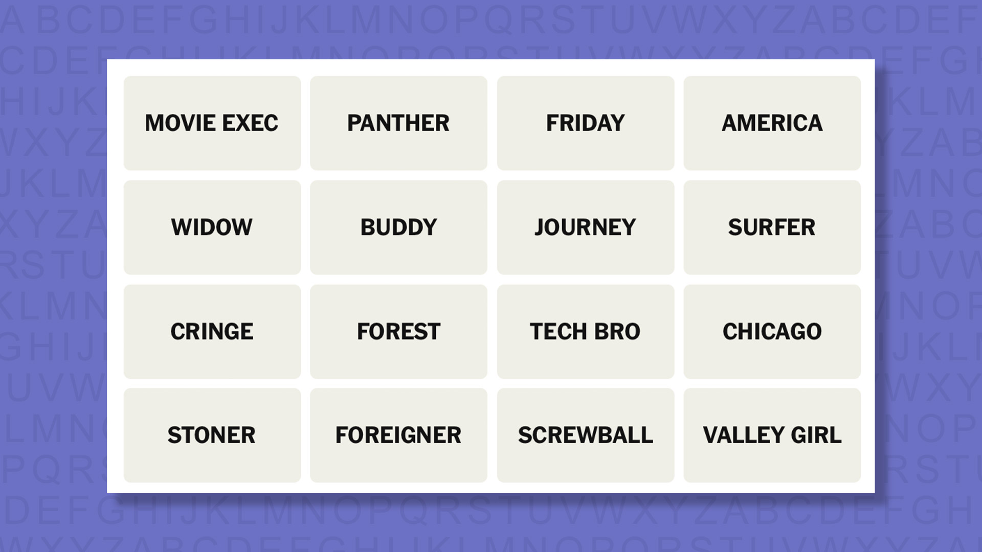 NYT Connections hints for game 929 on a purple background