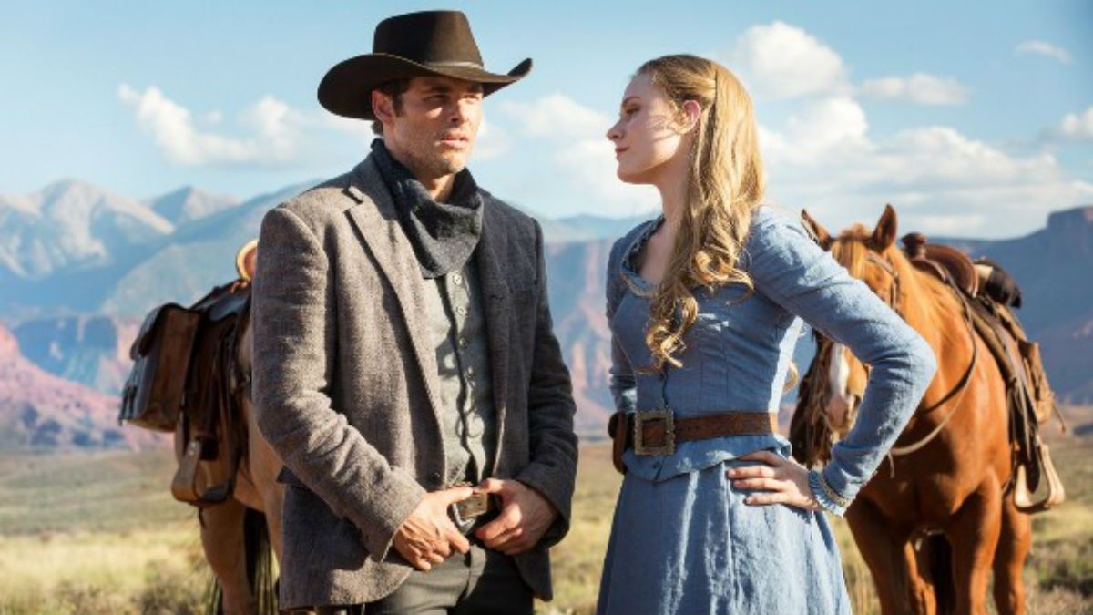 james mardsen and evan rachel wood westworld