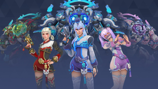 All of D.Va's mythic skins