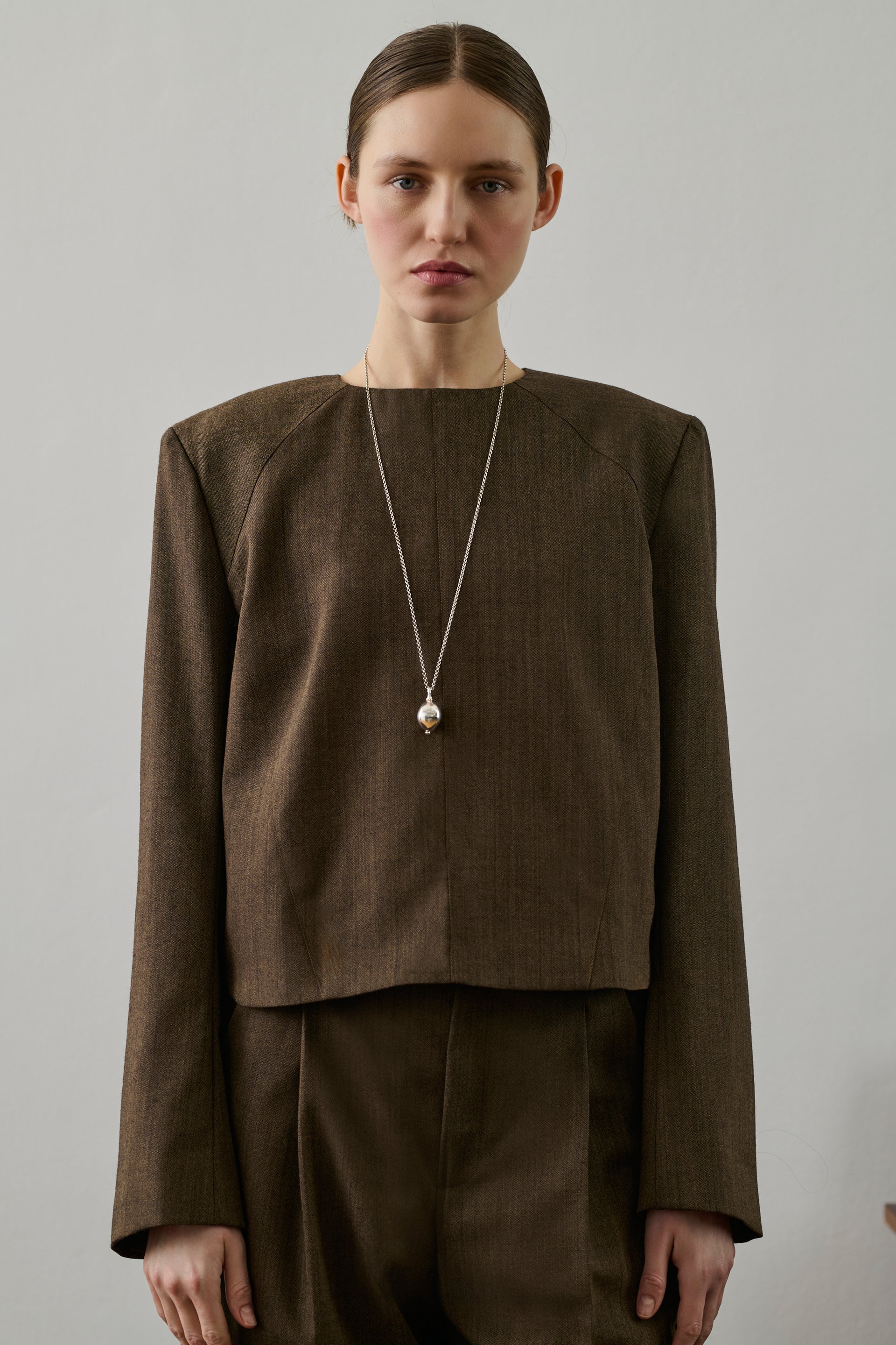 Brown Giovana Blouse