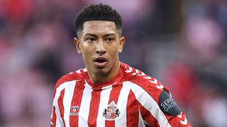 Jobe Bellingham playing in the play-off semi-final against Coventry.