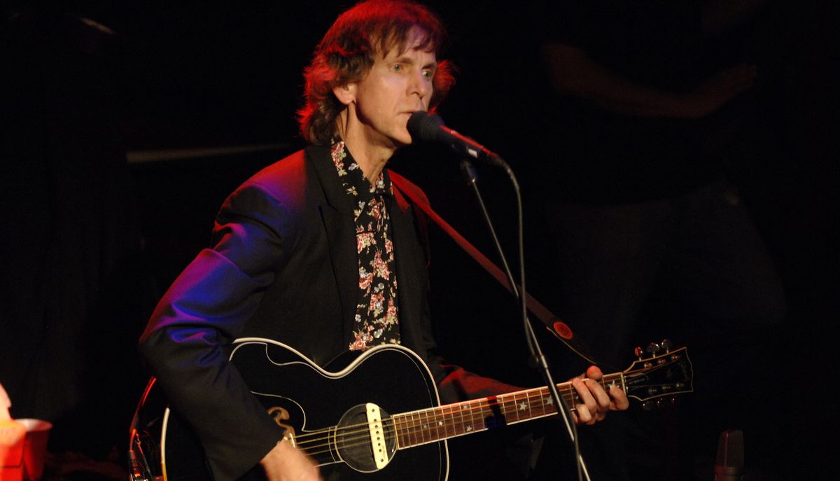 Tom Leadon performs onstage with Mudcrutch at the Troubadour in West Hollywood on May 1, 2008