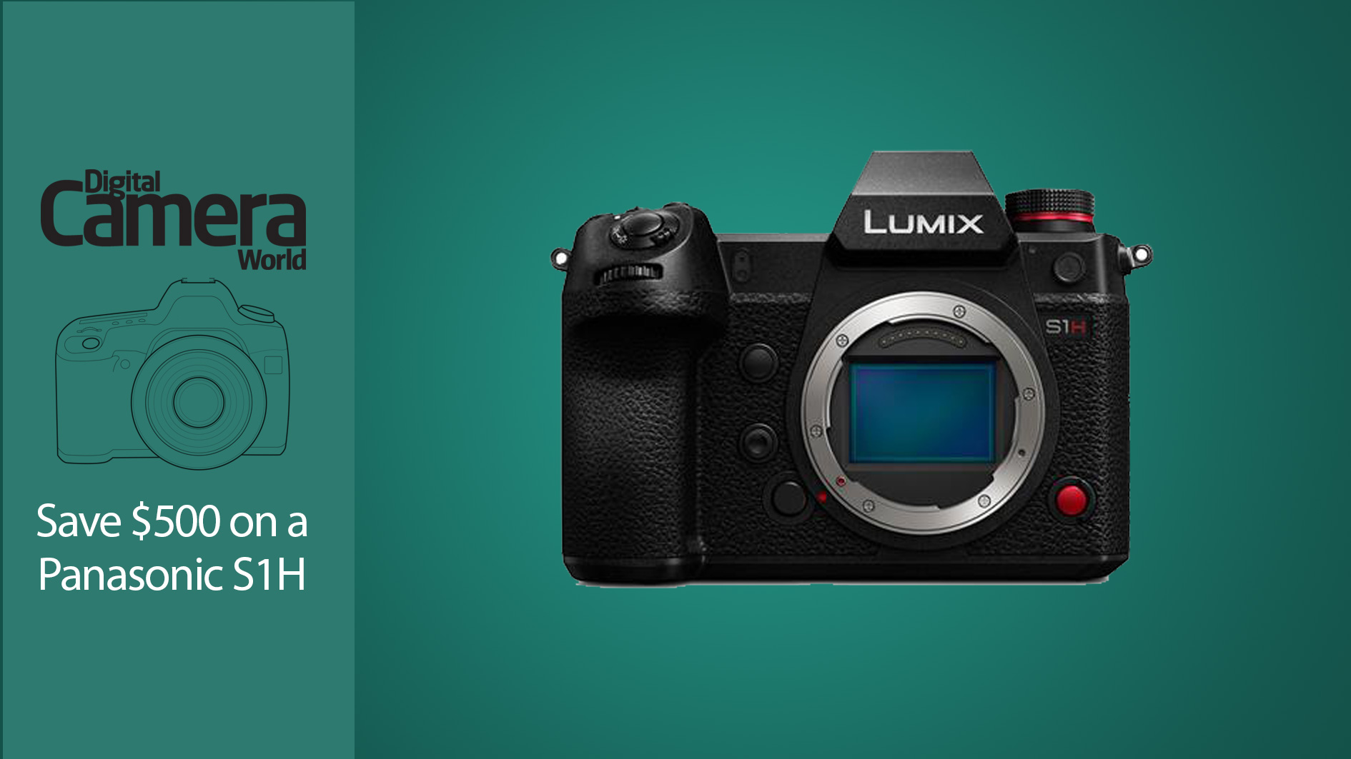 wang honderd Diplomatieke kwesties Black Friday Panasonic Lumix S1H price crash – get $500 off today! |  Digital Camera World