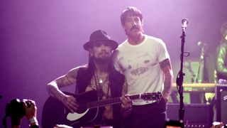Dave Navarro and Anthony Kiedis