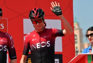 Chris Froome back in action at the UAE Tour