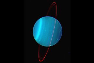 Uranus Rings Tilted