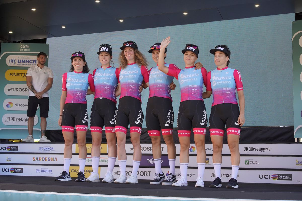 Giro d'Italia Donne 2022 - 33rd Edition - Teams Presentation - 29/06/2022 - Bizkaia Durango - photo Massimo Fulgenzi/PMG Sport/SprintCyclingAgency&Acirc;&copy;2022
