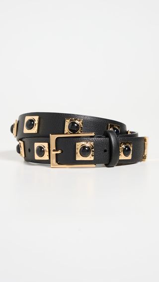 No. 2 Black Studded Belt