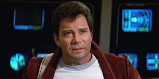 William Shatner as Captain Kirk in Star Trek V