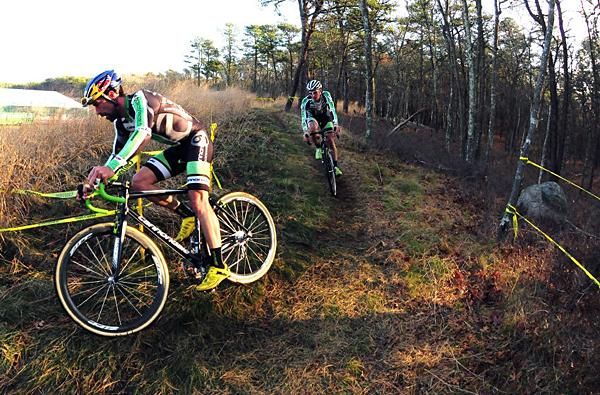 Tim Johnson (Cannondale-Cyclocrossworld) finally got a gap on Powers and made it stick.