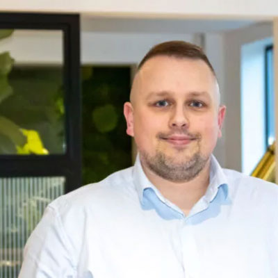 Richard Eaton design manager at Tissino