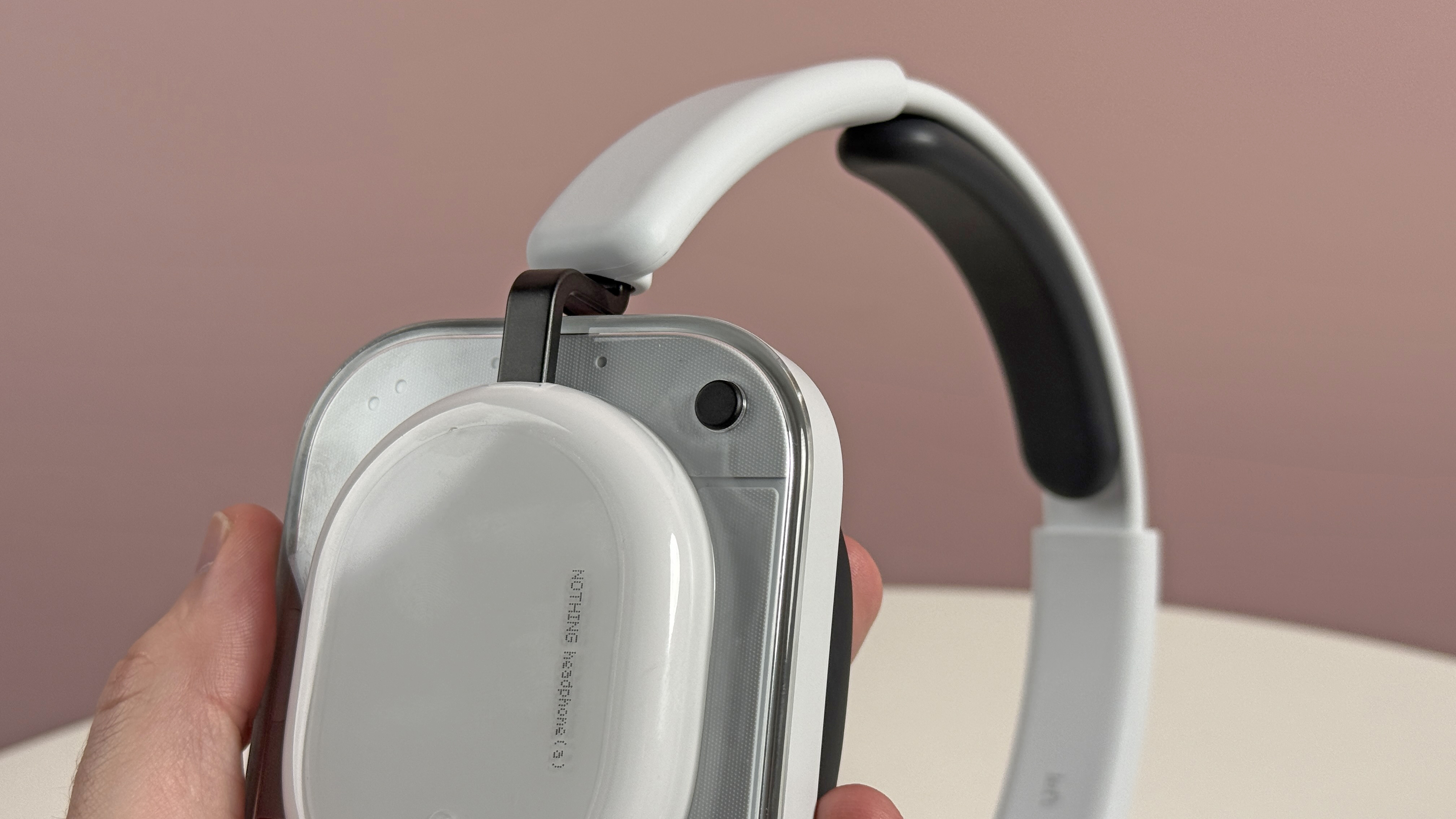 The Nothing Headphone (a) customizable button