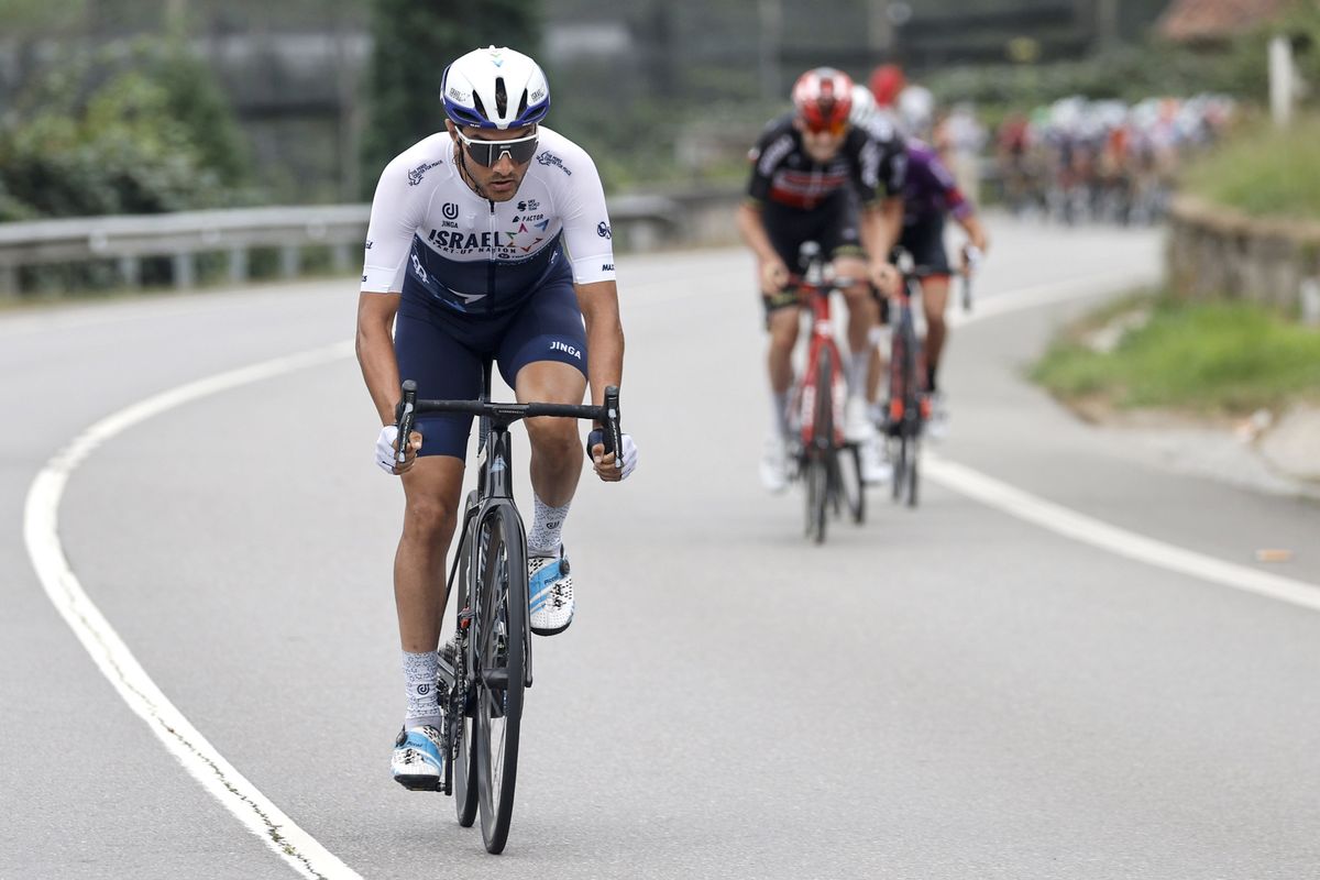 Vuelta Espana 2021 - 76th Edition - 18th stage Salas - Altu d&acirc;El Gamoniteiru 162,6 km - 02/09/2021 - James Piccoli (CAN - Israel Start-Up Nation) - photo Luis Angel Gomez/BettiniPhoto&Acirc;&copy;2021