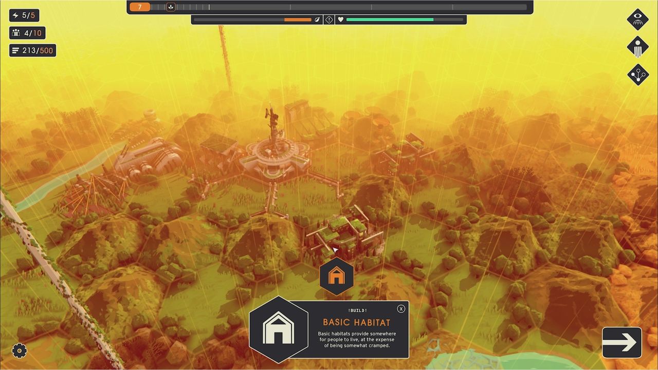 Generation Exile solarpunk city builder