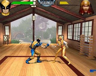 Screenshot from the launch game, Marvel X-Men