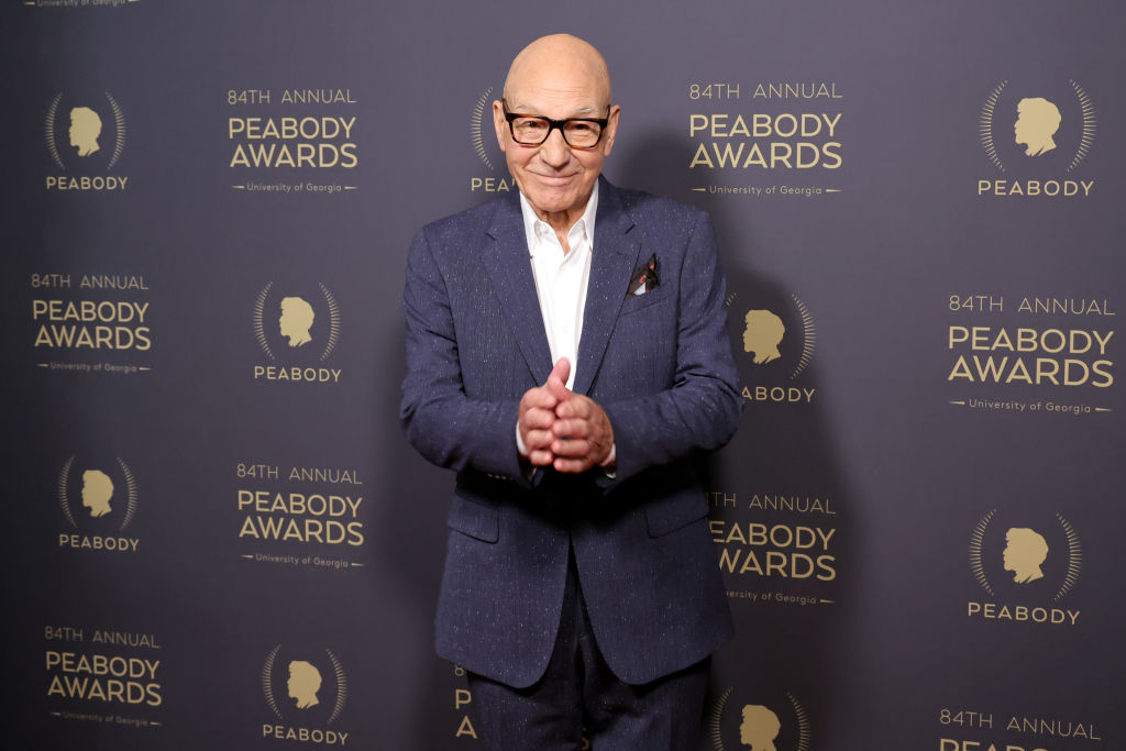 Sir Patrick Stewart at the Peabody Award, 2024