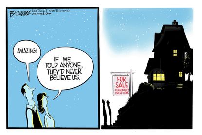 Editorial Cartoon U.S. Housing Prices